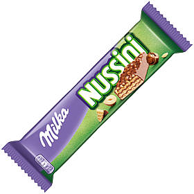 Вафлі Milka Nussini 31,5г 35шт/ящ, Румунія