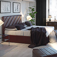 Ліжко Шерідан із підійомним механізмом і м'яким узголів'ям ТМ Sentenzo