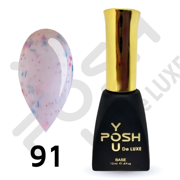 French Base YOU POSH De Luxe 12ml №91 Potal Base