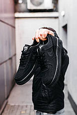 Чоловічі кросівки Nike Air Force 1 Low Stussy Black CZ9084-001, фото 6
