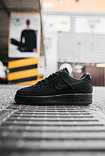 Чоловічі кросівки Nike Air Force 1 Low Stussy Black CZ9084-001, фото 3