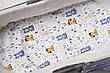 Водонепроникне простирадло на гумці в люльку в дитячу коляску 100% бавовна, фото 10