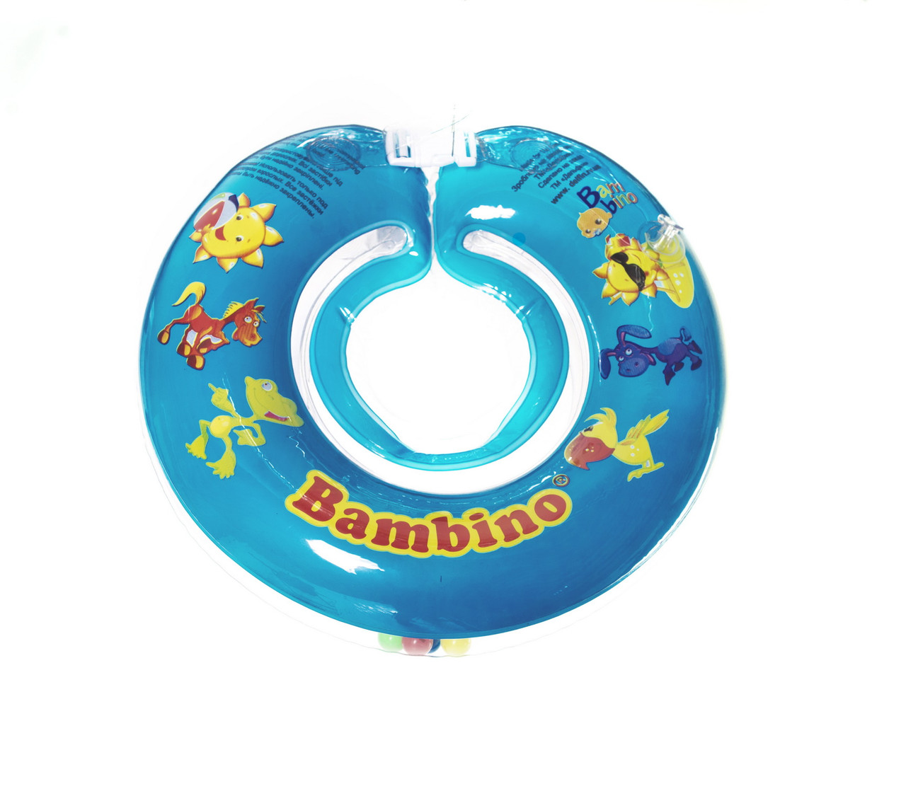 Дитячий круг на шию для купання Bambino синій - фото 1 - id-p420857604