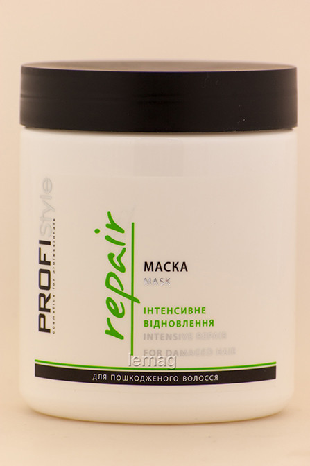 ProfiStyle Маска інтенсивне відновлення з кератином для пошкодженого волосся, 500 мл, фото 1