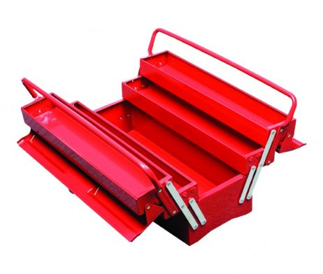 Ящик для інструменту металевий GTM PTBC122 495*200*295 мм 19" 5 відділень