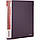 Папка з затиском Axent 1301-11-A, А4, з внутрішнім карманом, сливова, фото 2