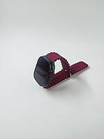 Силіконовий ремінець Apple Watch 42/44/45/49 mm Burgundy / Ремінець епл смарт вотч Бордовий / Ocean band