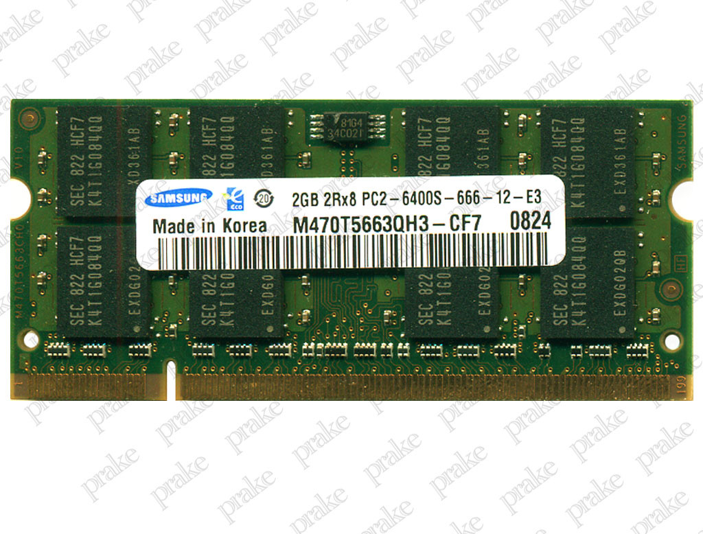 DDR2 2GB 800 MHz (PC2-6400) SODIMM разные производители - фото 2 - id-p420858499