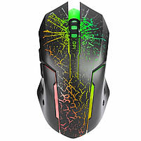 Мишка Marvo M207 LED USB Black (M207), фото 3