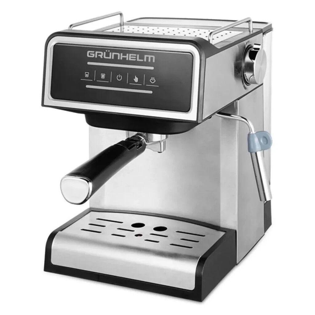 Ріжкова кавоварка еспресо Grunhelm GEC08, фото 1