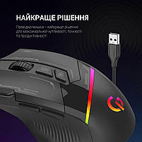 Мишка GamePro GM300B USB Black (GM300B), фото 8