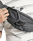 Сумка поясна Nike Heritage сіра, фото 4