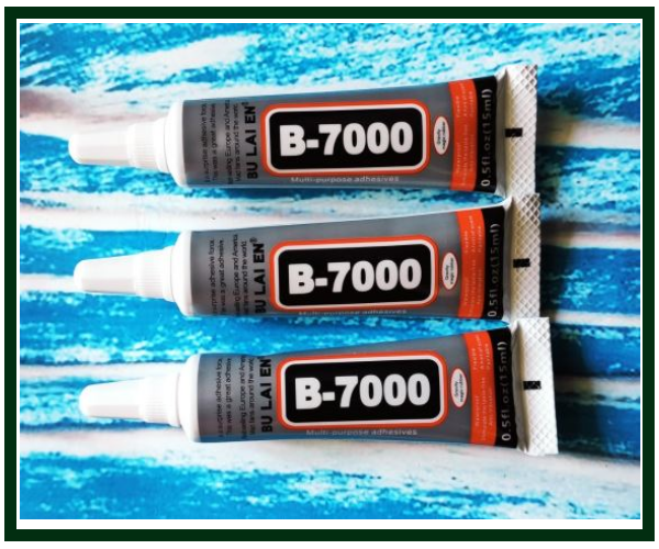 Клей B7000 прозорий гелевий, 15ml, Bu Lai EN