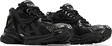 Кроссовки Balenciaga Runner Sneaker Black - 677403 W3RB1 1000, фото 4