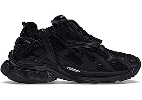 Кроссовки Balenciaga Runner Sneaker Black - 677403 W3RB1 1000