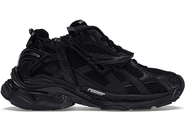 Кроссовки Balenciaga Runner Sneaker Black - 677403 W3RB1 1000, фото 1