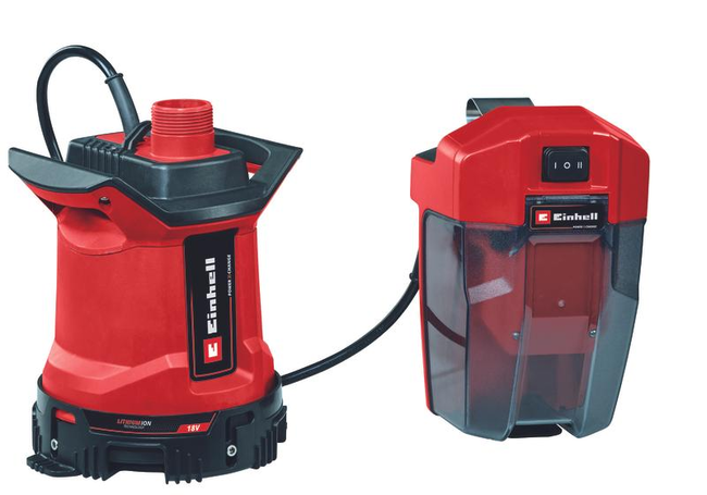 Дренажний акумуляторний насос Einhell GE-DP 18/25 LL Li — Solo
(4181590)
