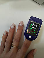 Пульсоксиметр на палець Pulse Oximeter, компактний НОВИЙ