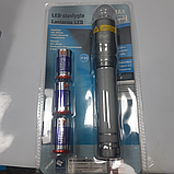 Ліхтар світлодіодний на батарейках ДІОД: КРИСТАЛ 100% ZH93 10Watt сірий, фото 2