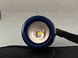 Ліхтар світлодіодний на батарейках Light Zone LED-TASCHENLAMPE MAX. 400 LUMEN model wk765 блакитний, фото 5