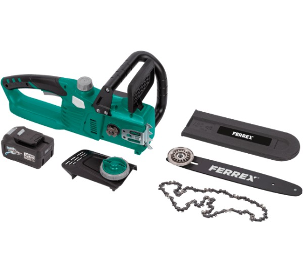 Акумуляторна пила Безщітковий двигун Ferrex 40 В Xyz618 DE СТОК(з 1 акб і зарядкою)(Dnipro-M), фото 1