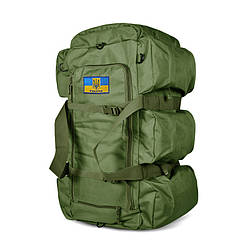 Тактичний Рюкзак-Сумка 2 в 1 Solve Bag 80 л 72 x 30 x 30 см Олива KT6002501