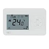 Бездротовий терморегулятор для газового котла SET Q7 smart WiFi (APP Taya Smart, Smart Life), фото 5