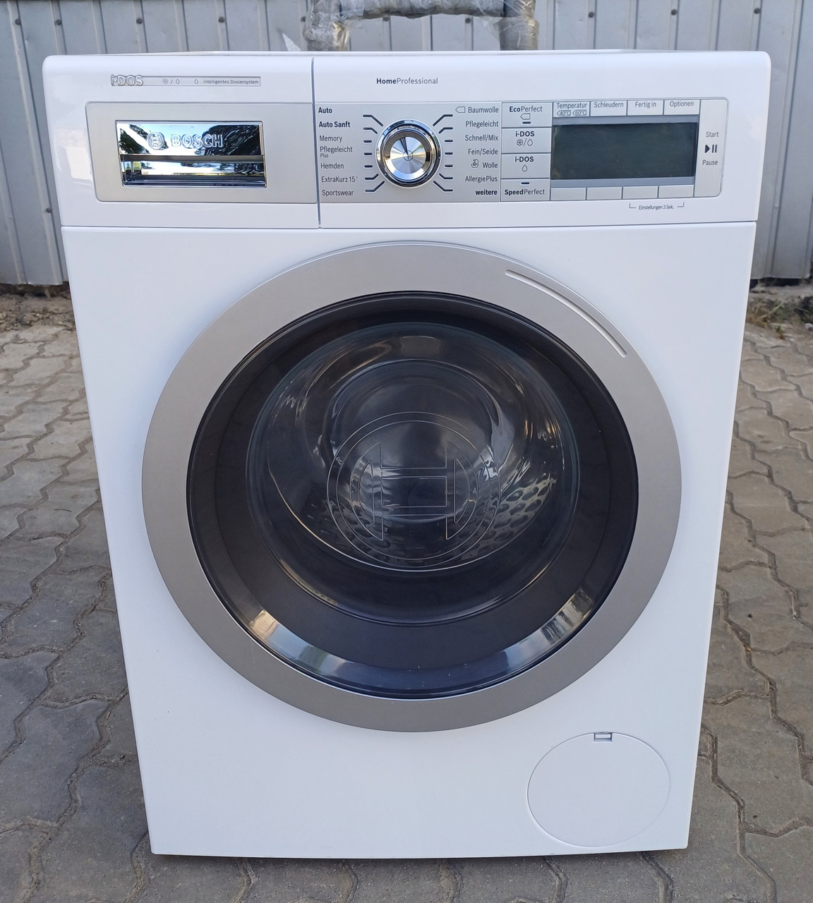 Пральна машина Bosch HomeProfessional WAY32842 система дозування i-Dos