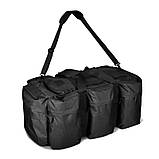 Тактичний Рюкзак-Сумка 2 в 1 Solve Bag 80 л 72 x 30 x 30 см Black -KT6002502, фото 4