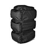 Тактичний Рюкзак-Сумка 2 в 1 Solve Bag 80 л 72 x 30 x 30 см Black -KT6002502, фото 6