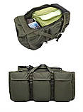 Тактичний Рюкзак-Сумка 2 в 1 Solve Bag 80 л 72 x 30 x 30 см Олива -KT6002501, фото 5