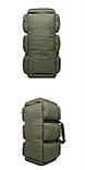 Тактичний Рюкзак-Сумка 2 в 1 Solve Bag 80 л 72 x 30 x 30 см Олива -KT6002501, фото 9