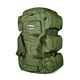Тактичний Рюкзак-Сумка 2 в 1 Solve Bag 80 л 72 x 30 x 30 см Олива -KT6002501, фото 10