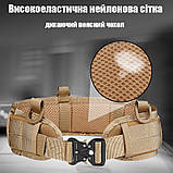 Тактичний розвантажувальний пояс Solve РПС 5 в 1- Койот Кобра KT6000025  solve, фото 5