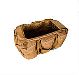 Тактичний Рюкзак-Сумка 2 в 1 Solve Bag 80 л 72 x 30 x 30 см Койот KT6002505 solve, фото 4