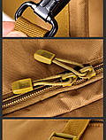 Тактичний Рюкзак-Сумка 2 в 1 Solve Bag 80 л 72 x 30 x 30 см Койот KT6002505 solve, фото 8