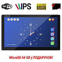IP-відеодомофон 10 дюймів з Wi-Fi SEVEN DP-7517FHDW — IPS black