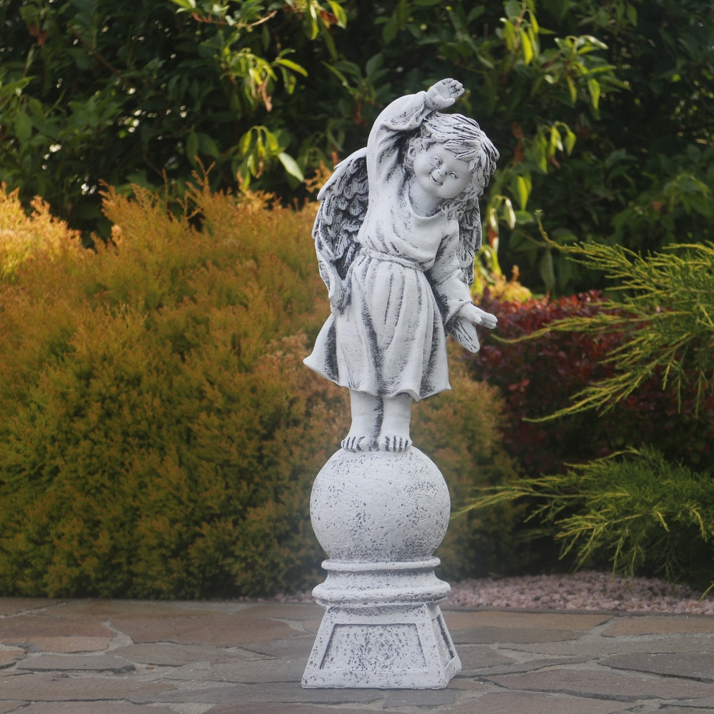 Ангелятко дівчинка на кулі світиться 58*19*15 см Гранд Презент СП522-4 св