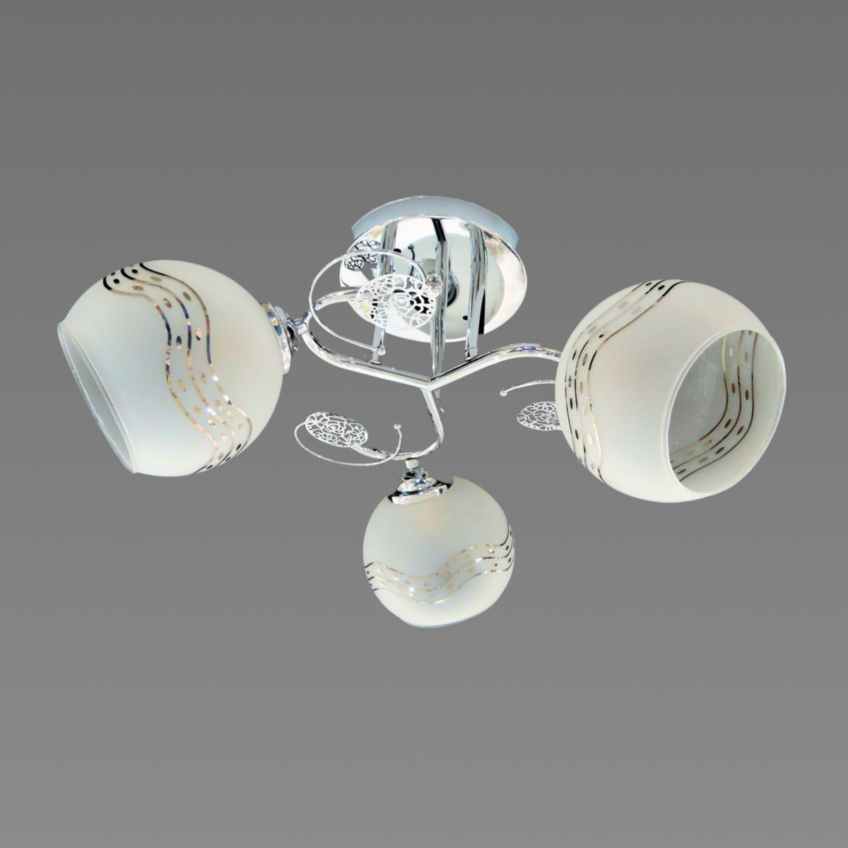 Люстра Sirius Ю 6688B/3 на 3 плафони