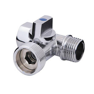 Кран приладовий кульової SD Forte 1/2"х3/4"х1/2" SF186W152015