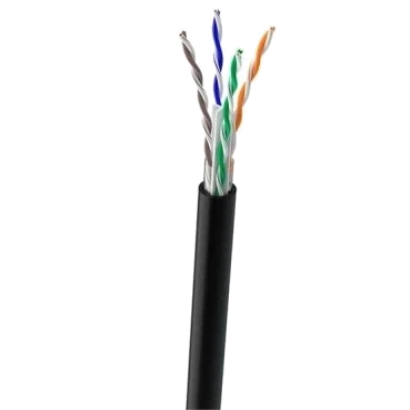 Кабель UTP мідь вуличний 6-а кат. 305м OK-net OK-Net КПП-ВП (250) 4*2*0,57 (U/UTP-cat.6), фото 1