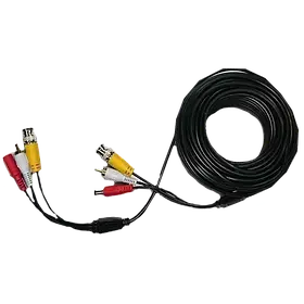 Патчкорд комбінований коаксіальний + живлення + звук 20м BNC + DC + AV