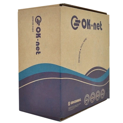 Кабель UTP вуличний 2*2*0,48 500 м OK-net OK-Net КПП-ВП (100) cat 5e, фото 1