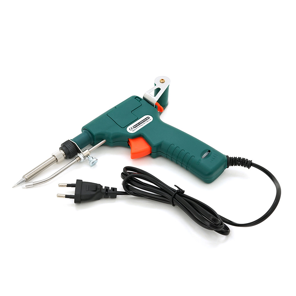 Електричний паяльник GT-1080 з автоматичним подаванням припою, 80 Вт, 220 V, 200-450 °C, OEM, фото 1