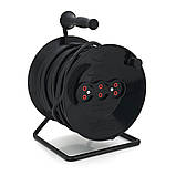 Подовжувач на котушці RITAR VN 25 м (ПВС 2*1,5), 3 гнізда без заземлювального контакту, контактна група —, фото 2