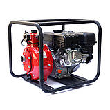 Мотопомпа бензинова KGL15HP, продуктивність 15 м3/год, потужність 7 к. с., фото 2