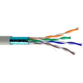 Кабель (FTP мідь внутрішній) OK-net OK-Net КПВЭ-ВП (100) 4*2*0,51 (F/UTP-cat.5E-SL) 100 м
