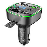 FM- модулятор Borofone BC48, Gray, Box, фото 5