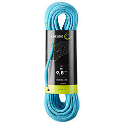 Edelrid Мотузка динамічна Edelrid Boa 9.8 мм Blue 70 м
