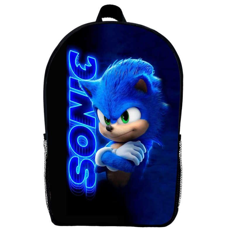 Рюкзак Сонек дитячий (Gear bag Sonic mini 07) чорний, 29 х 21 х 9 см, фото 1